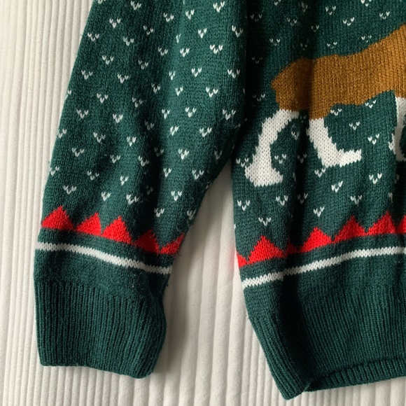 Budweiser Christmas Sweater with Clydesdales Vintage Look Size XL - Picture 5 of 5